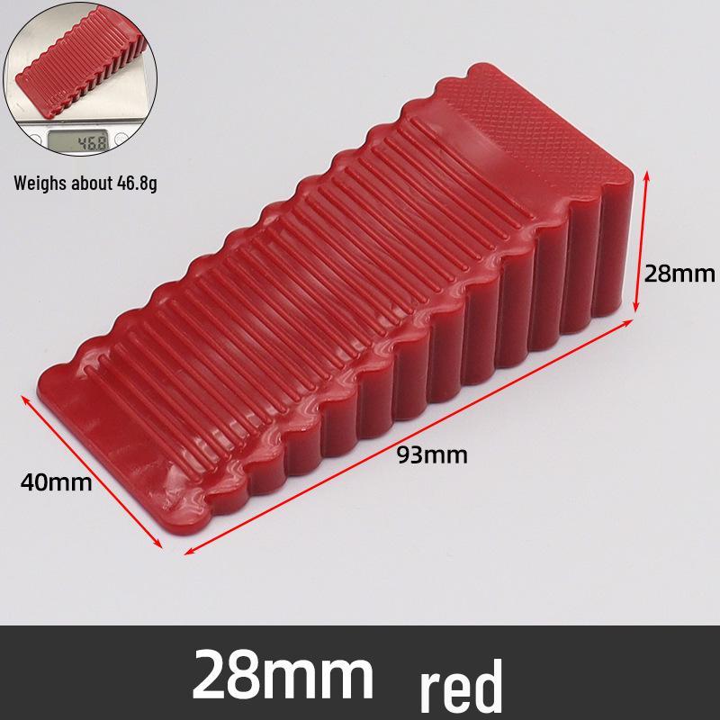 Windproof Non-Slip Door Stopper: Anti-Collision and Anti-Pinch Rubber Wedge