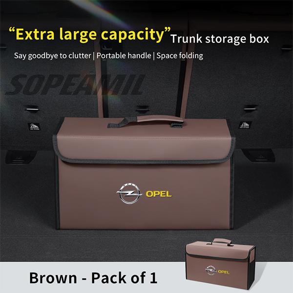 Car Trunk Organizer Box Tailbox Stowing Tidying Storage Bag For Opel OPCline ASTRA CORSA INSIGNIA MOKKA VECTRA ZAFIRA GTC Tigra