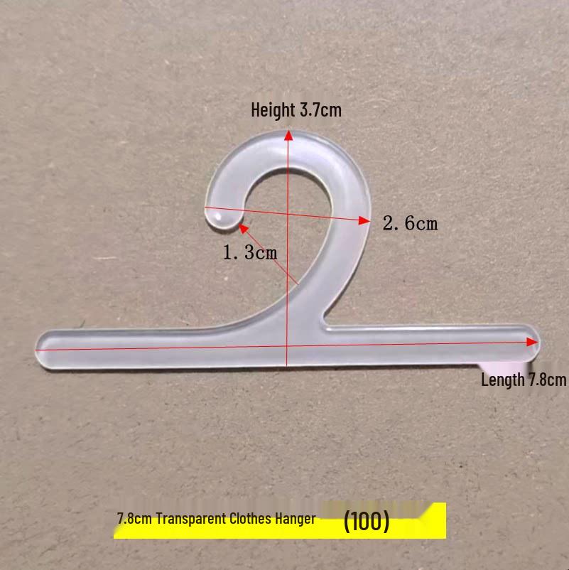 

Large Transparent Plastic Snap Hook: Versatile for Hats, Bags, Socks, Towels