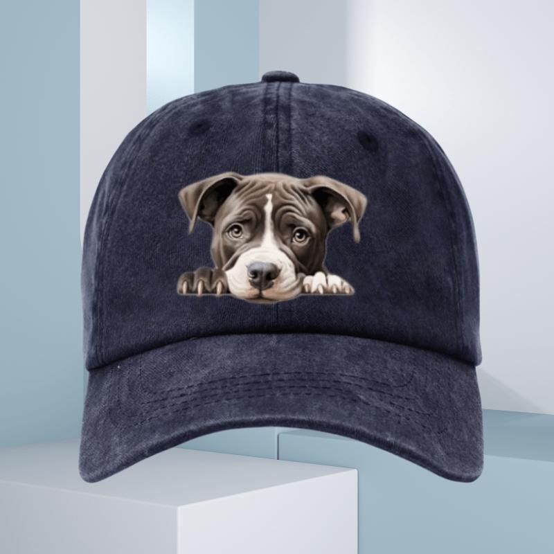 

Бейсболка с принтом подглядывающей собаки, подходящая для отпуска, кемпинга, фестиваля, подарок, бейсболка с изогнутым козырьком, кепка дальнобойщика