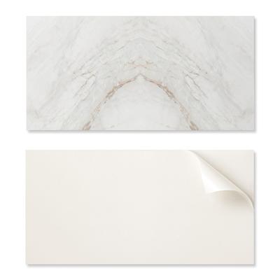 Adhesive Decorative Panel for Quick Wall Transformation 120x60 Cm Elegant Marble Pattern
