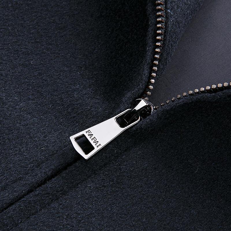 FAPAI Men's Business Casual Wool Cashmere Blend Jacket