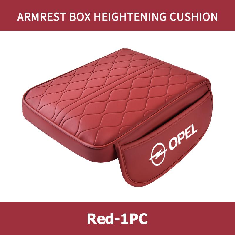 For Opel Leather Car Arm Rest Cushion Anti Scratch Armrest Protection Cover ADAM ASTRA J K CORSA E INSIGNIA MOKKA VIVA Meriva YC4