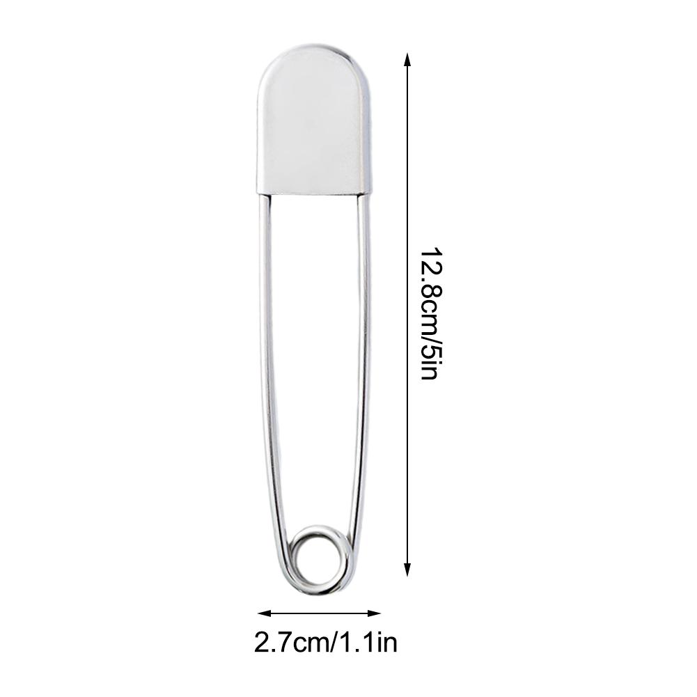 Large Steel Safety Pins DIY Sewing Tools Accessory Needles Wedding Party Bouquet Brooch Clip Large Button Pins Diy Sewing Tools