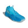 Adidas Dame 8 Young Dolla Men Sneakers Blue Signal-Cyan Silver-Metallic GY6465
