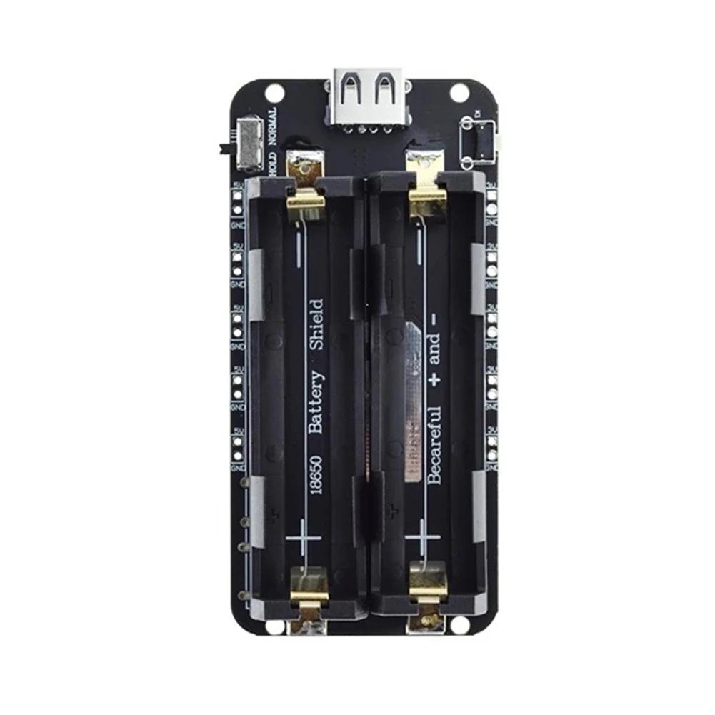 18650 Battery Holder Power Bank Battery Charging Module Overcharge Protection Mobile Power Expansion Board for Raspberry Pi
