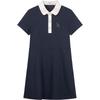 HAZZYS Girls' Mercerized Cotton Short Sleeve Polo Dress