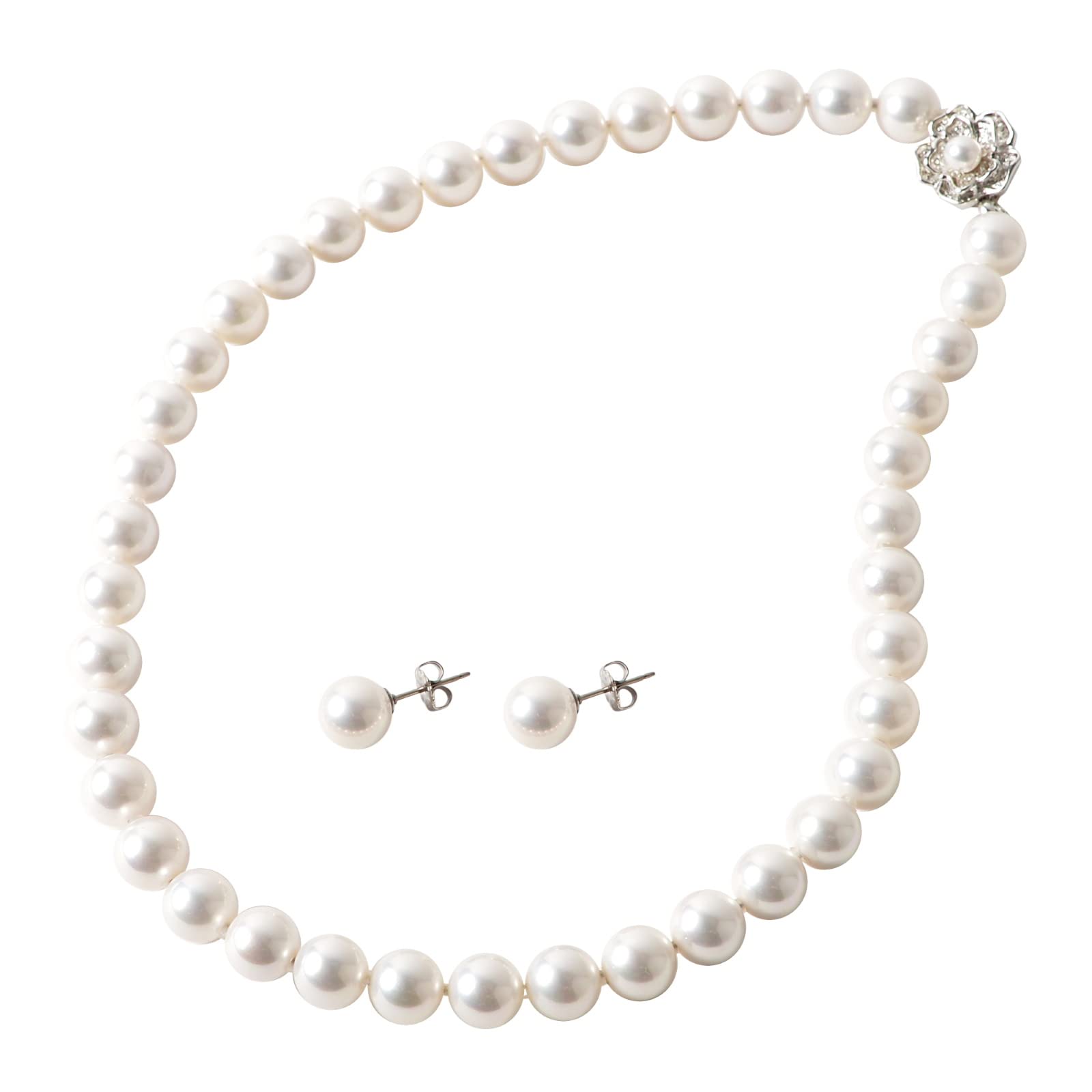 

Жемчужное ожерелье в Японии Жемчуг Ханадама Магнитное ожерелье из жемчужных серег и серег Церемониальные выпускные церемонии Поступление в школу Ханадама