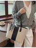 Autumn Woven Tote: Large Capacity & Fashionable Women's Underarm Handbag