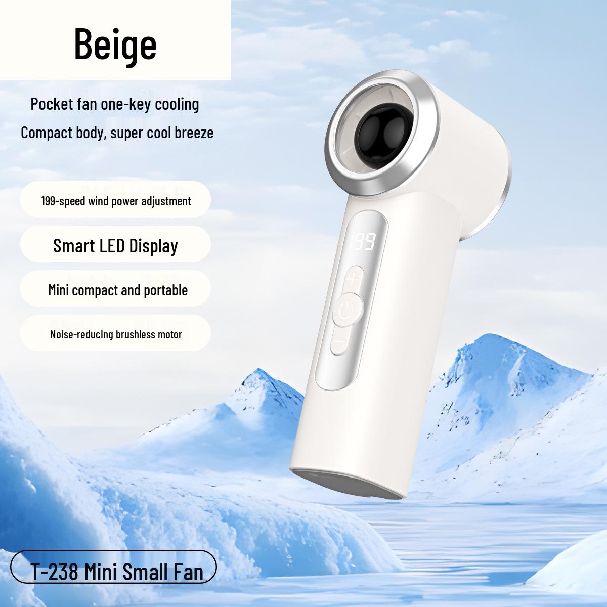 High-Speed Portable Mini Handheld Turbine Fan