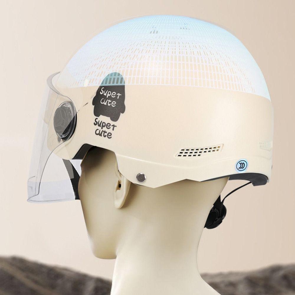 Lightweight Motorcycle Half Helmet Sunscreen Cycling Helmet  Motorcycle Accessories