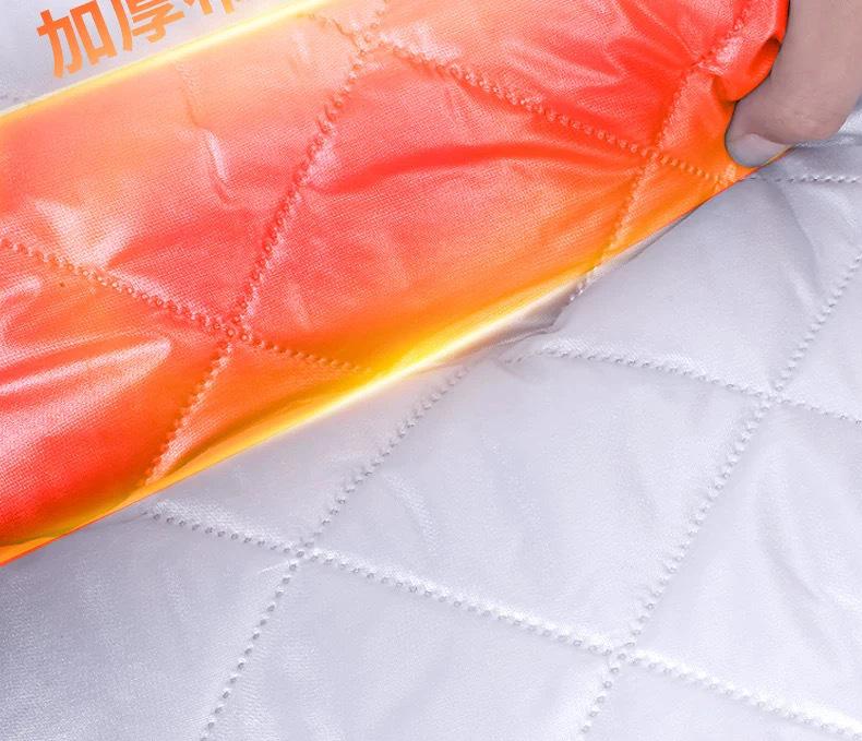 Zesílený univerzální kryt na auto: Ochrana proti krupobití, slunci, horku a dešti Sluneční clona