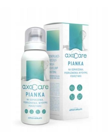 AxoCare 85ml Soothing Foam for Rashes, Irritations, and Hives Relief