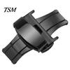 Watch Band Buckle Solid Universal Good Hardness Stainless Steel Clasp for Daily Wear Double Push Button