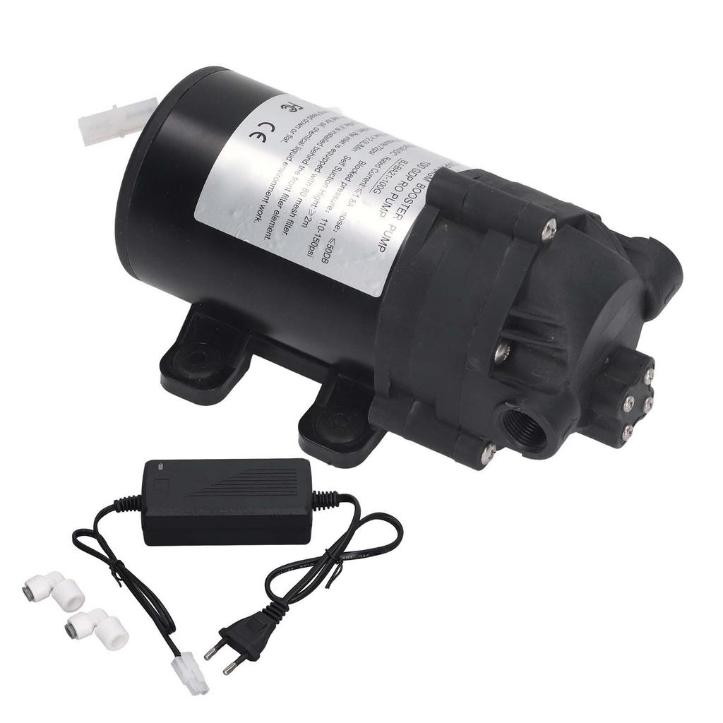 Pompă Booster cu Diafragmă DC24V 60W 100G Filet Interior G38 Pompă Autoamorsantă cu Adaptor