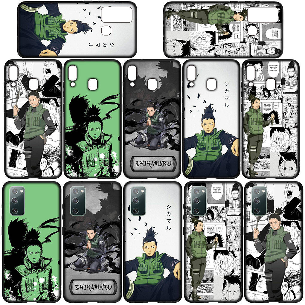Cover for iPhone 17 16 15 Xiaomi Poco X7 Redmi Note 14 13 12 11 Pro Max 16e Samsung Galaxy S25 S24 S23 OPPO Huawei Nara Shikamaru Naruto Phone Case