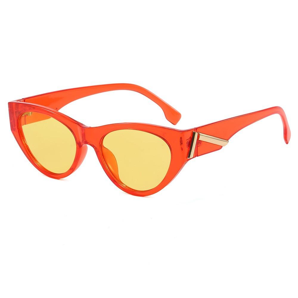 Fashion Catwalk Small Frame Cat Eye Sunglasses Women Tide Sunglasses Sunglasses