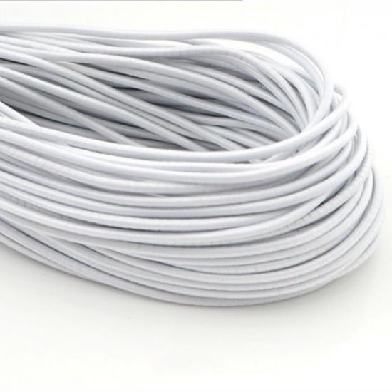 10M Skinny Elastic Band Cord Round Ribbon Stretchy DIY Trimming Sewing Craft New