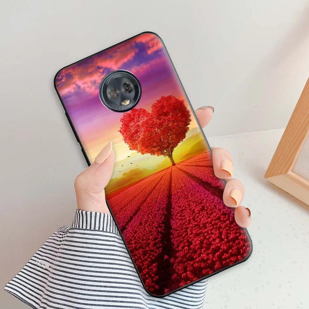 For Motorola Moto G6 G6 Plus Case Matte Silicone Case For Moto G6 Play Fashion TPU Protective Back Cover For MotoG6 Bumper Shell