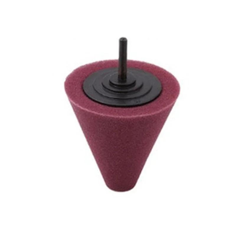 1PC Polishing Pads for Wheel Hub Cleaning, Cone Buffing and Polishing Wheel for Drill, Sponge Buffing Pads for Car Care