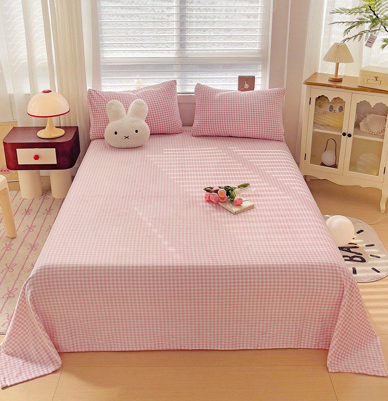 Kreskówkowy zimowy komplet pościeli z aksamitu mlecznego: Koc flanelowy polarowy, Prześcieradło, Poszewka na poduszkę - Gruby polar koralowy, Rozmiar pojedynczy.