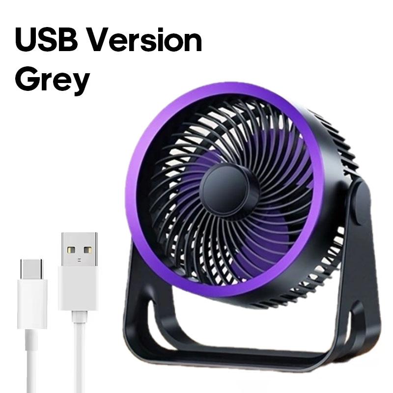 Ventilator electric multifuncțional Ventilator portabil fără fir pentru acasă Ventilator silențios de birou Ventilator de tavan de perete Răcitor de aer