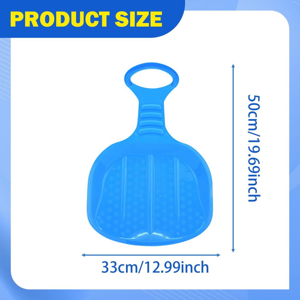 Kids Snow Sled Board Sand Boarding Multifunctional Play Boys Girls Toboggan Gift Larger Sand Sliding Sled Winter Sleigh