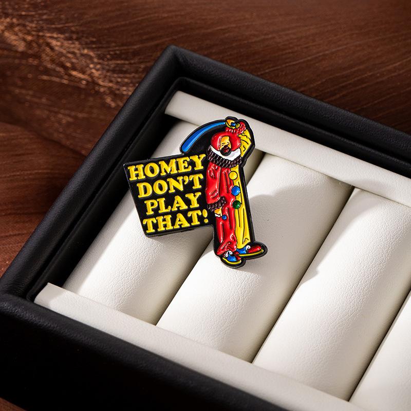 Exquisite Design Cartoon Animation Peripheral Alloy Dripping Brooch Wearing Trinkets Versatile Fixed Badge