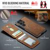 Leather for Magsafe Phone Case for Samsung Galaxy S26 S24 S23 S25 Ultra S26 Plus FE Bracket Magnetic Cover with Card Holder LK1