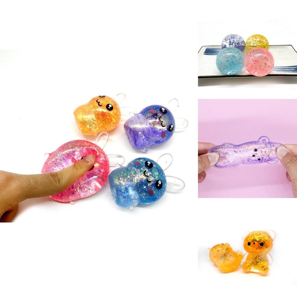 Urso de Pelúcia Aurora de Alta Qualidade com Açúcar de Malte Brinquedo de Apertar Para Alívio do Estresse Venda por Atacado
