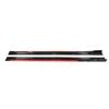 Hot Sale Car Side Skirt Adjustable Bumper Carbon Fiber Modifiedextension Rocker Plate Lip For Kia For Ford For Mazda For BMW