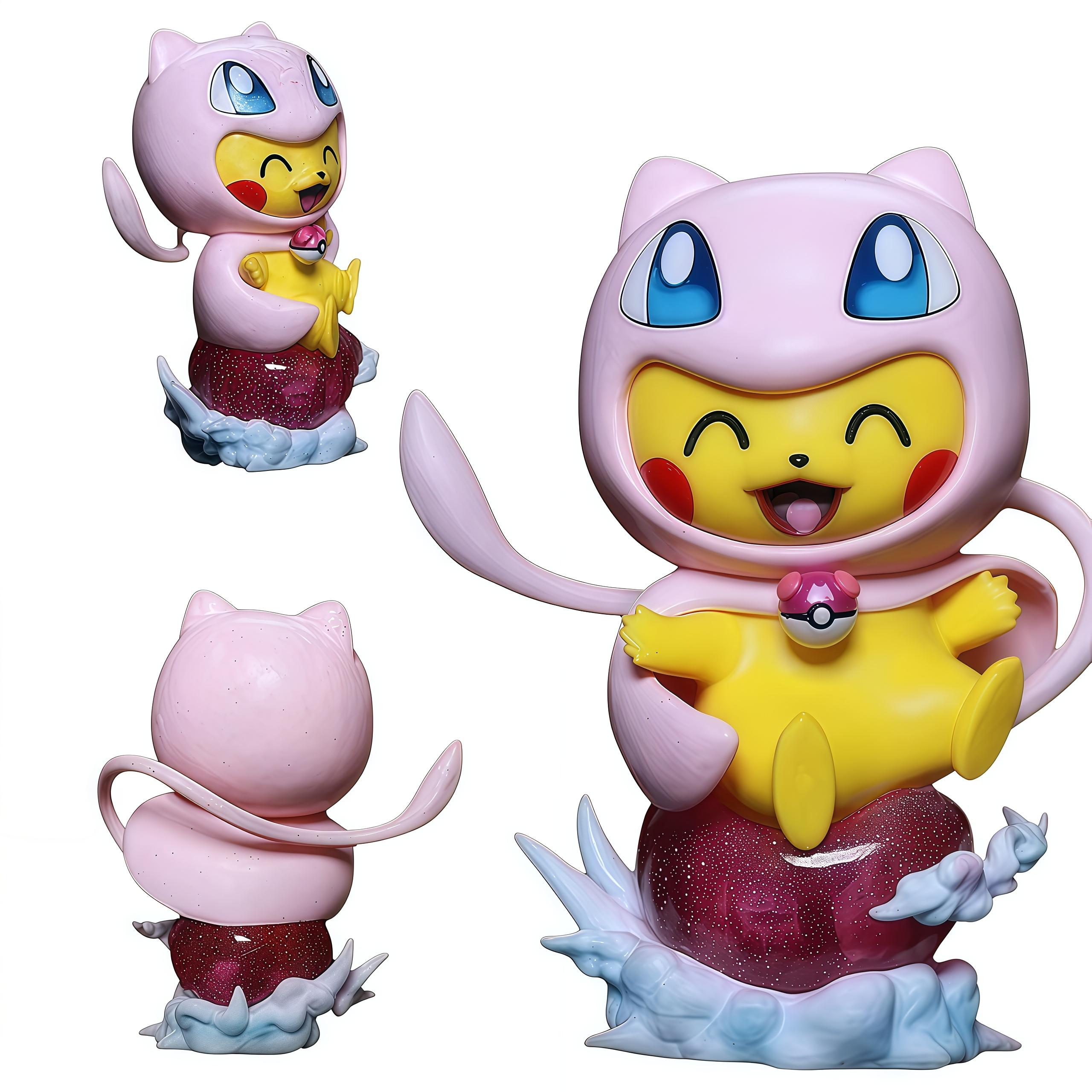 

Новая 12-сантиметровая фигурка Покемона, модель, игрушки, Пикачу в костюме Генгара, Чаризарда, Мимикью, Мью, Мьюту, коллекция, детские подарки на день рождения, Рождество 12cm