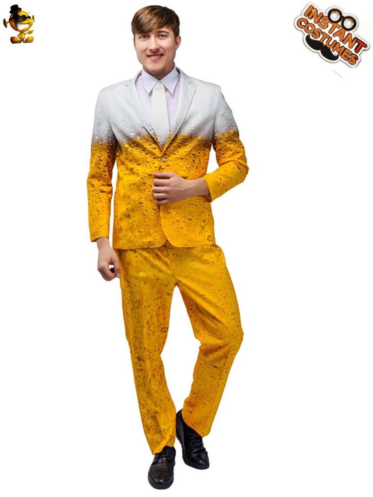 Men's Carnival Beer Suit Halloween Cosplay Costume