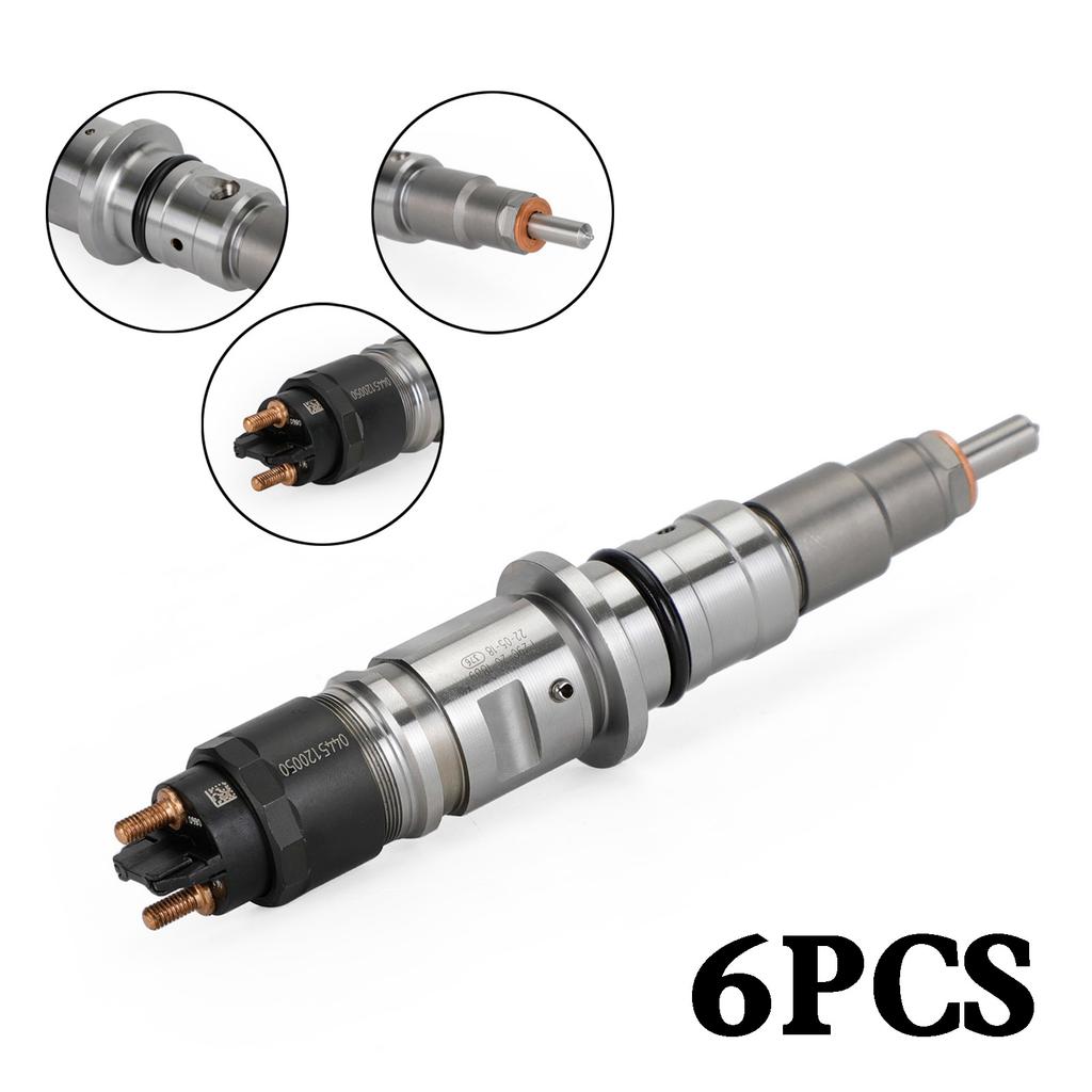 6PCS Common Rail Diesel Fuel Injector Fit for Dodge Cummins 6.7L Ram Truck 2007-2012