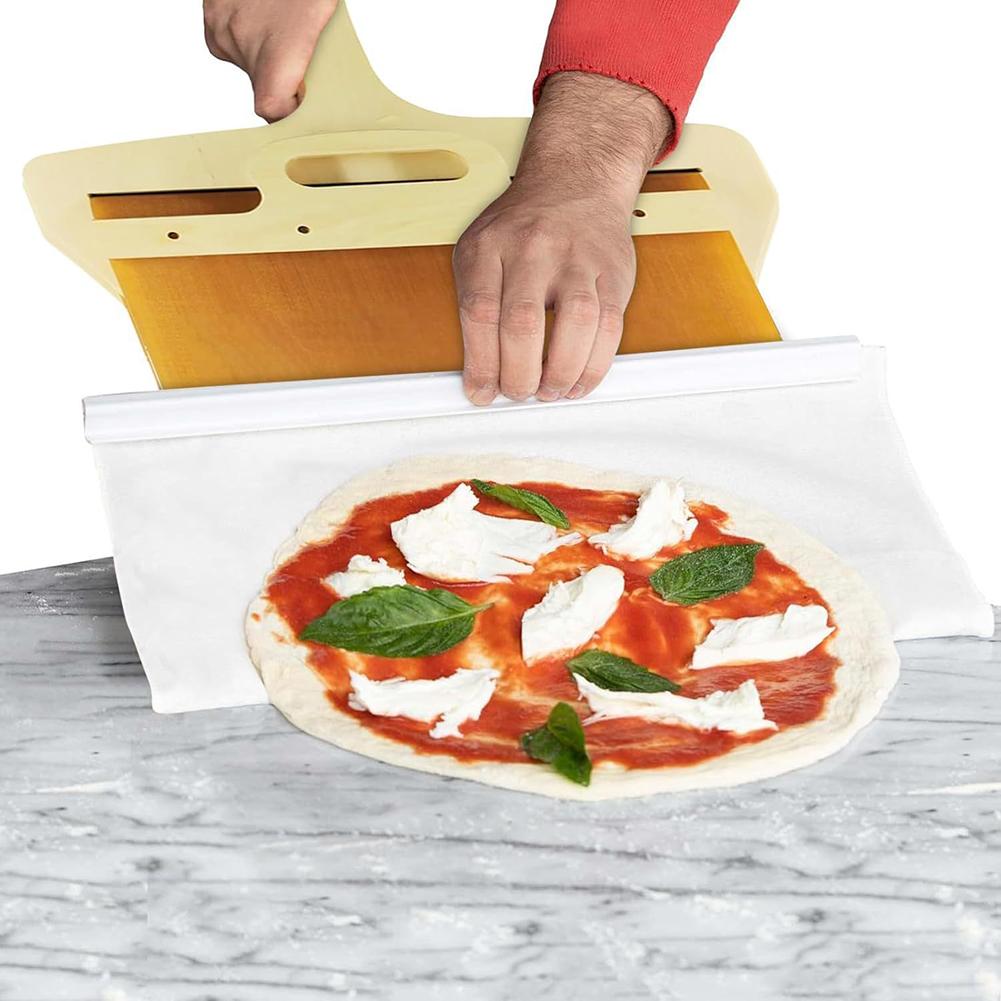 Sliding Pizza Shovel Dough Tray Pizza Board Paddle for Home Kitchen Oven Baking Non-Stick Pizza Spatula Cake Dessert Glide Plate 1