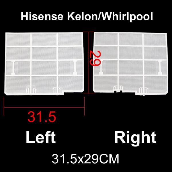 

Customized Air Conditioner filter sets For Kelon Whirlpool Various models (1p/1.5p/2P) Old machine custom Home Appliance Parts