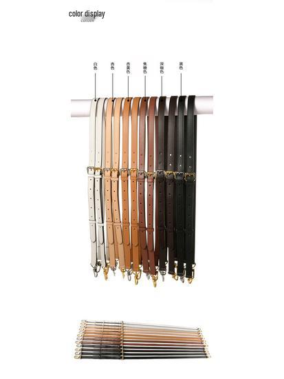 Ma Huang Shi Adjustable Leather Crossbody Bag Strap – Wide Replacement Shoulder Strap Accessory