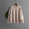 Women Casual Long Sleeve O Neck Diamond Knit Sweater Autumn Winter