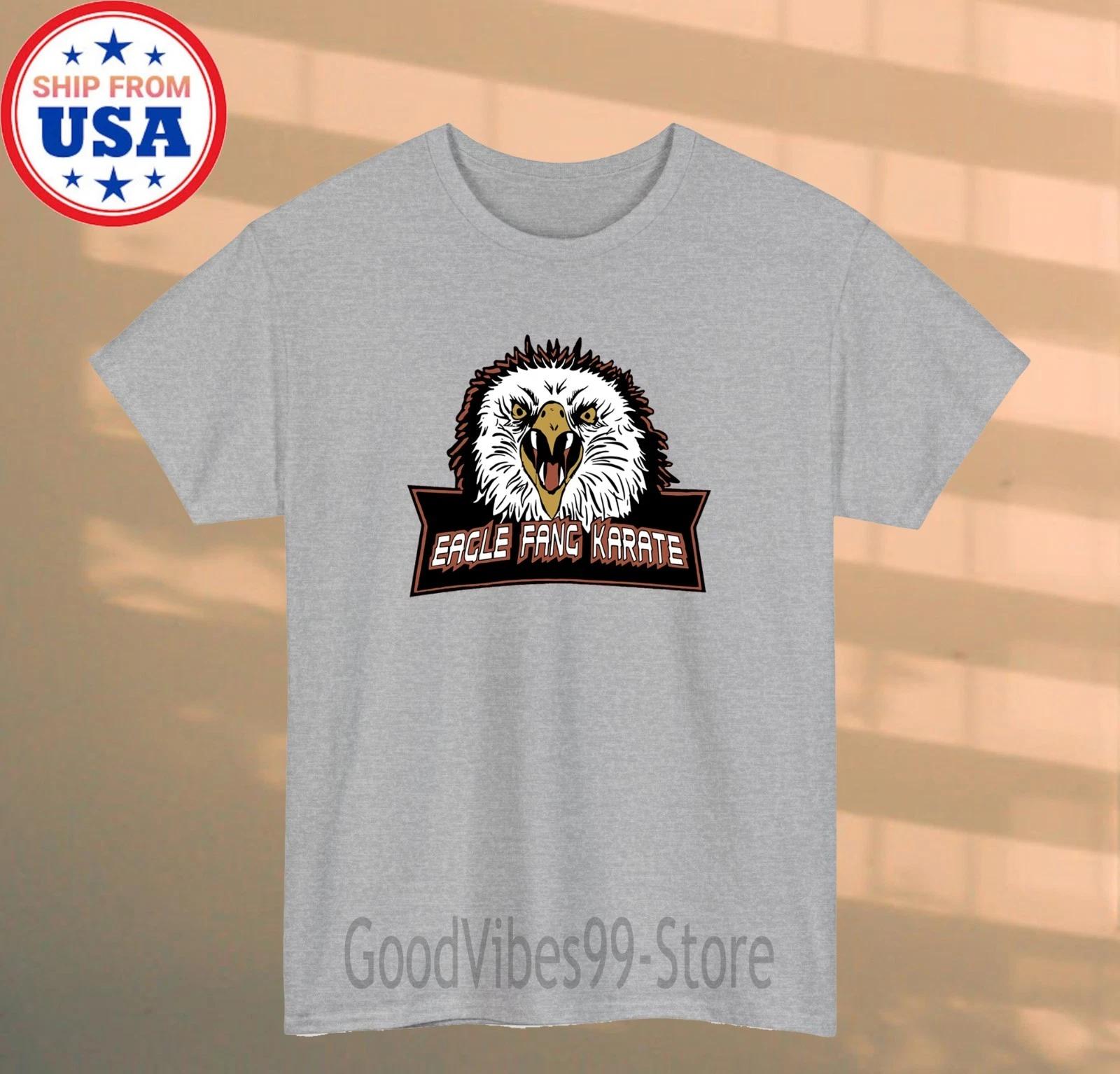 Cobra Kai Eagle Fang Karate Kid Men s Grey Size S-5XL 3XL