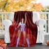 1pc Taylor Swift1 Theme Blanket - Digital Print, Polyester, Cozy for All Seasons, Perfect for Outdoor, Camping, and Travel