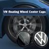 4pcs 56mm 65mm VW floating Car Wheel Center Caps Hubcap Cover for VW Jetta MK5 Golf Passat styling CC Golf 3B7601171 1J0601171 Ol5
