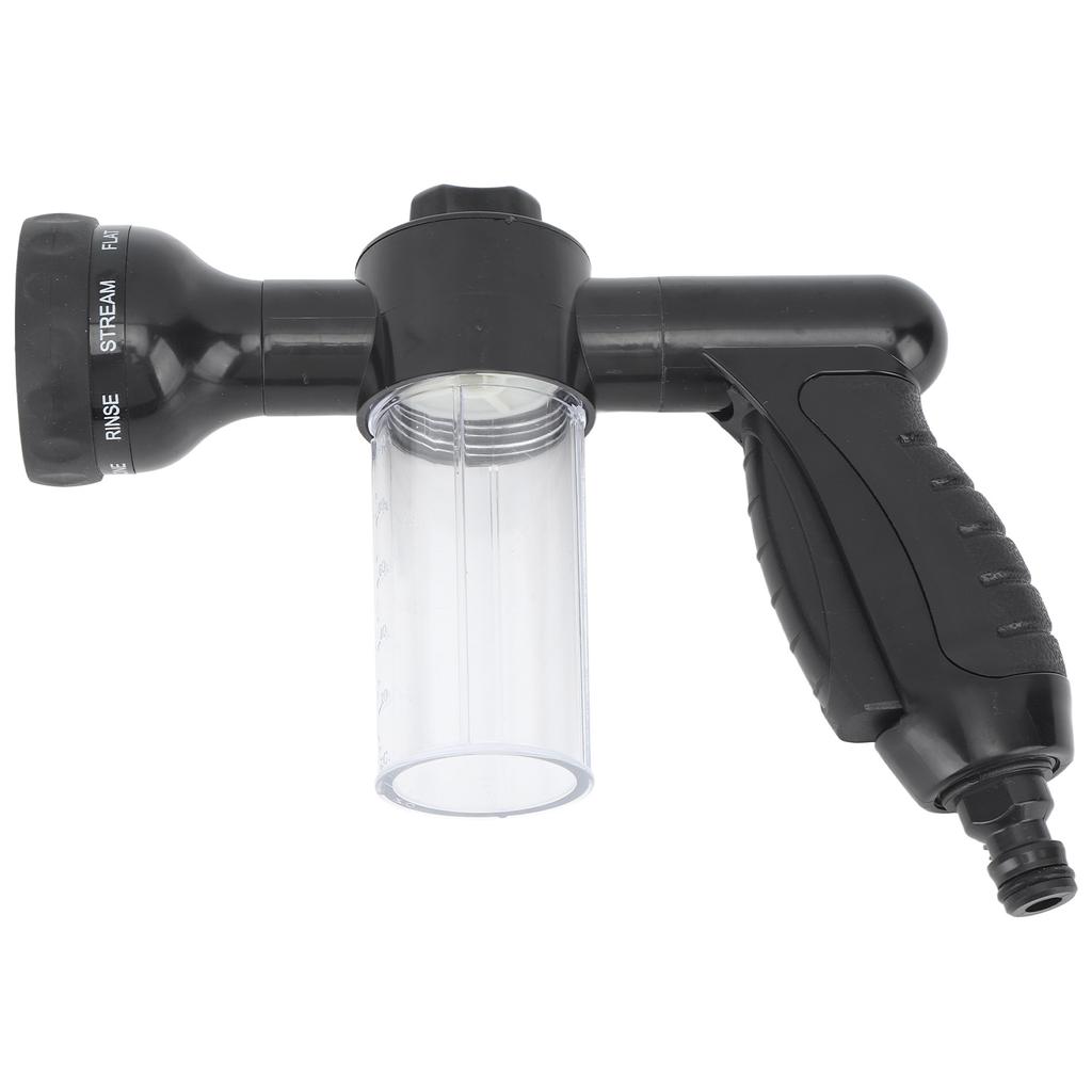 Dog Wash Hose Attachment Ergonomic Pet Wash Hose Spray Nozzle with Thicken Soap Dispenser Bottle