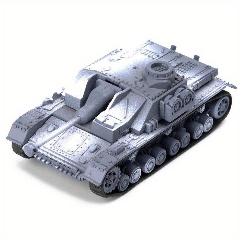 1/ 72 German Tank Model DIY Assemly Puzzles Model Educational Collection WW II Building