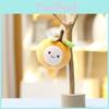Orange Plush Keychain With Soft Short Pile For Kids And Teens Gift