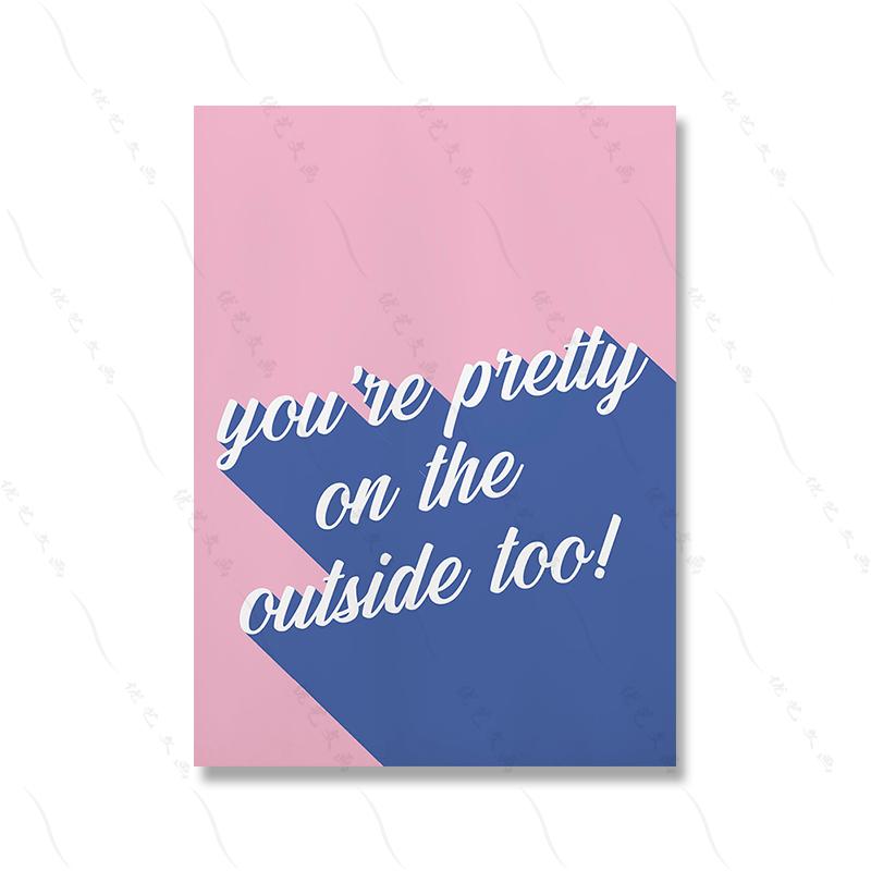 Fashion Modern Quote Typography Art Poster Print Patriarchy Pink Canvas Painting Room Home Decor Young Girl Female Dormitory