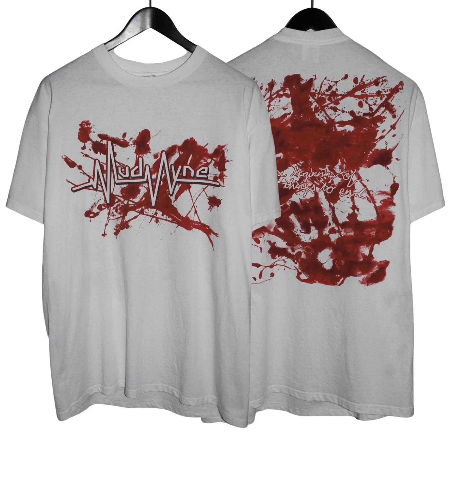 Mudvayne Tour 2001 Gift for Fan Full Size S-5XL 2-sides T-shirt XL