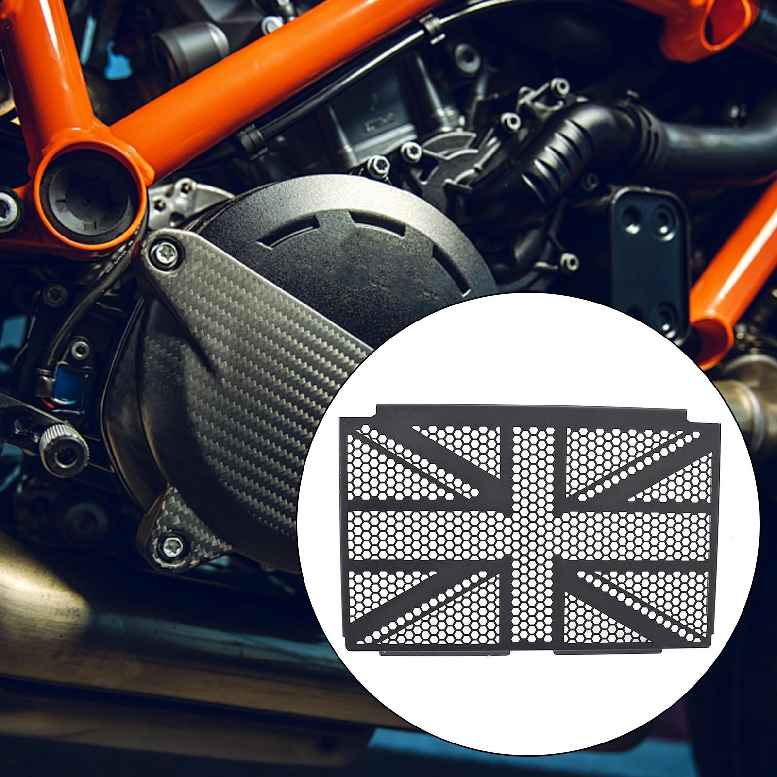 

Cut Motorcycle Radiator Protector Metal Grille Guard High Impact Resistance Radiator Grille Cover for Trident660 1