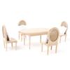 1:12 Puppenhaus Miniatur Esstisch Stuhl Set Puppenhaus Küchenmöbel Spielzeug