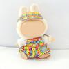 Colorful Set 17cm Creative Outfit Three-piece Set Doll Accessories (doll Not Included)