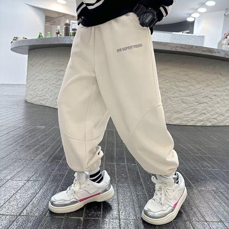 Jungenhosen Frühling und Herbst 2025 Neu Frühling Kinderbekleidung Frühling Sporthose Große Jungen Frühling Freizeit Lange Hosen